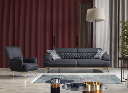 Luxury Suite Sofa set Set 3+1 Seater Sofa Sofas Armchair 2pcs.new